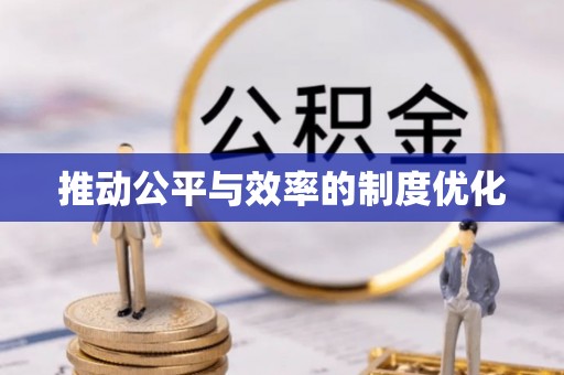 铜锣推动公平与效率的制度优化