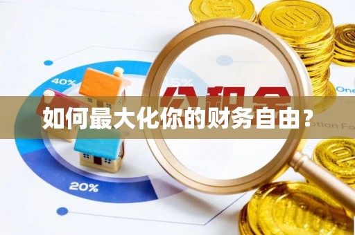 铜锣如何最大化你的财务自由？