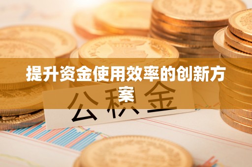 铜锣提升资金使用效率的创新方案