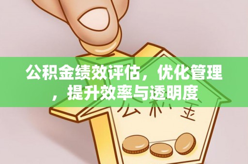 铜锣公积金绩效评估，优化管理，提升效率与透明度